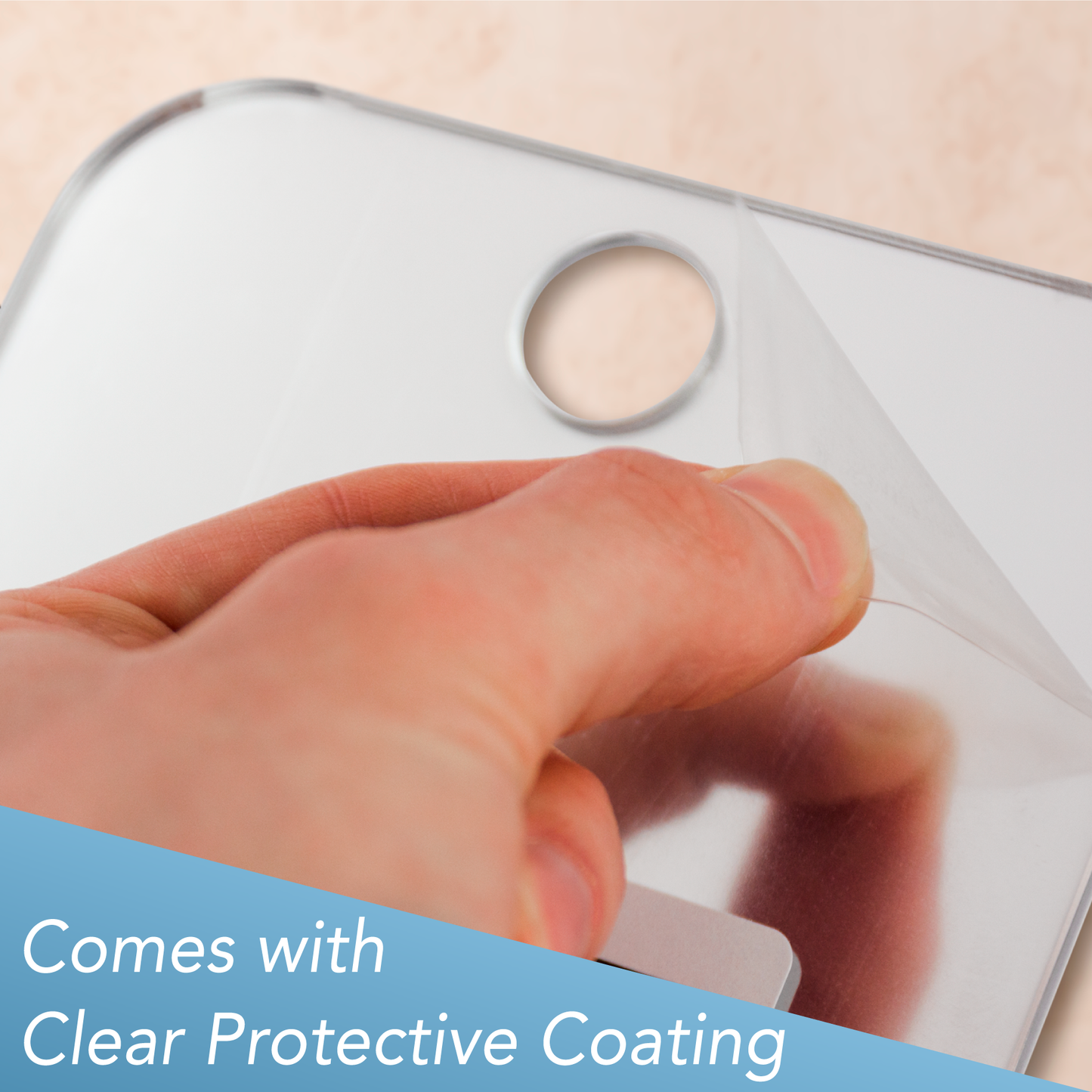 Shave Well Deluxe Anti-Fog Shower Mirror